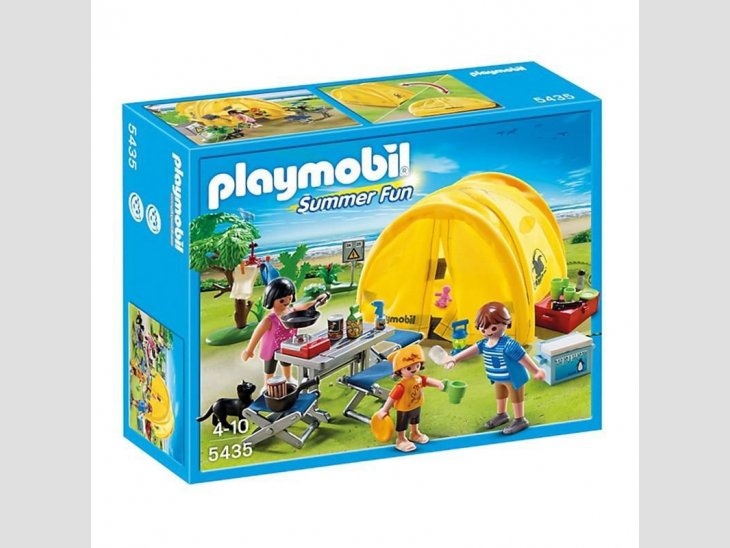 Playmobil Tienda de Campaña Familiar 1